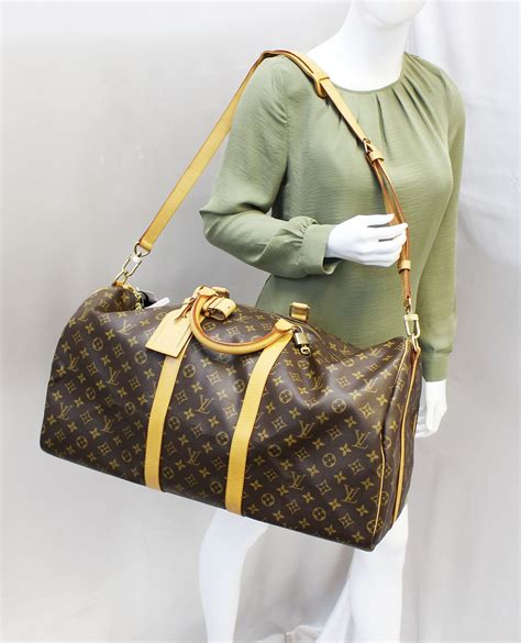 louis vuitton bandouliere 55 for sale|louis vuitton 55 duffle bag.